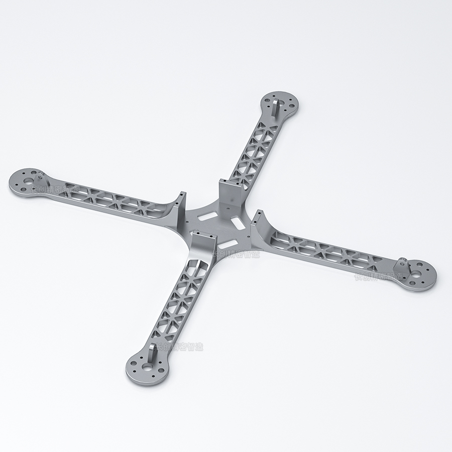 無人機架鎂合金槳葉支撐架一體壓鑄件輕量化抗風振結構·飛行穩定性提升